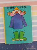 Vintage 1981 In the House Price Stern Sloan Illustrated Board Book Hardcover