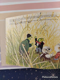 Vintage 1980 Grandma & Grandpa's Grand Opening Woodsey Fisher-Price Hardcover