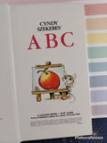 Vintage 1994 Cyndy Szekeres' ABC Golden Sturdy Light Board Book Hardcover, Like New