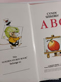 Vintage 1994 Cyndy Szekeres' ABC Golden Sturdy Light Board Book Hardcover, Like New