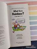 Vintage 1983 What Is a Rainbow? A Just Ask Book Hardcover
