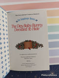 Vintage 1993 The Day Baby Bunny Decided to Hide The Longaberger Bunnies Miniature Hardcover, Like New