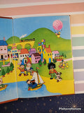 Vintage 1959 Noddy Goes to Sea by Enid Blyton Miniature Hardcover