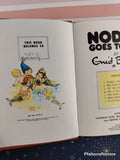 Vintage 1959 Noddy Goes to Sea by Enid Blyton Miniature Hardcover