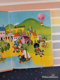 Vintage 1961 Noddy & Tessie Bear by Enid Blyton Miniature Hardcover