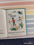 Vintage 1984 The Adventures of Tom Thumb Exeter Miniature Hardcover