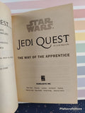 Vintage 2002 The Way of the Apprentice Star Wars Jedi Quest Softcover