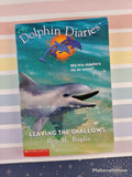 Vintage 2003 Dolphin Diaries #9: Leaving the Shallows Scholastic Softcover