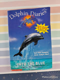 Vintage 2000 1st Printing Dolphin Diaries #1: Into the Blue Scholastic Softcover