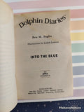 Vintage 2000 1st Printing Dolphin Diaries #1: Into the Blue Scholastic Softcover
