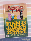 2013 1st Printing Adventure Time: Finn & Jake's Awesome Activities on the Go! Hardcover, Like New