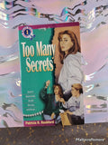 Vintage 1993 Too Many Secrets: Jennie McGrady Mystery #1 Softcover, Like New