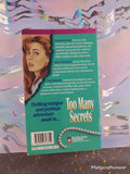 Vintage 1993 Too Many Secrets: Jennie McGrady Mystery #1 Softcover, Like New