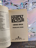 Vintage 1991 1st Printing The Hardy Boys Case Files #51: Choke Hold Softcover