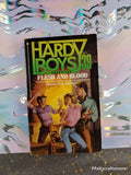 Vintage 1990 1st Printing The Hardy Boys Case Files #39: Flesh and Blood Softcover