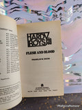 Vintage 1990 1st Printing The Hardy Boys Case Files #39: Flesh and Blood Softcover