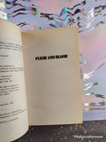 Vintage 1990 1st Printing The Hardy Boys Case Files #39: Flesh and Blood Softcover