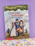 Vintage 2000 Civil War on Sunday Magic Tree House #21 Scholastic Softcover