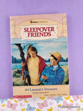 Vintage 1988 1st Printing Sleepover Friends #8: Lauren's Treasure Scholastic Softcover