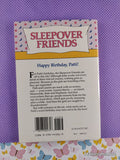 Vintage 1991 1st Printing Sleepover Friends #38: Patti's City Adventure Scholastic Softcover