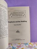 Vintage 1990 Sleepover Friends #25: Stephanie and the Wedding Scholastic Softcover