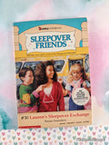 Vintage 1989 1st Printing Sleepover Friends #10: Lauren's Sleepover Exchange Scholastic Softcover