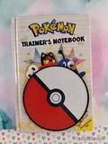 2018 1st Printing Pokemon: Trainer's Notebook Scholastic Hardcover, Like New