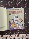 Vintage 1993 Let's Make a Haunted House Little Landoll Miniature Hardcover