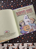 Vintage 1993 Let's Make a Haunted House Little Landoll Miniature Hardcover
