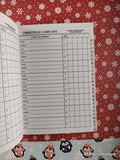 Vintage Woolworth Co. Christmas Card Record Book Hardcover, Like New