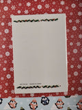 Vintage Woolworth Co. Christmas Card Record Book Hardcover, Like New