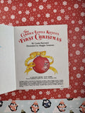 Vintage 1984 The Curious Little Kitten's First Christmas First Little Golden Book Miniature Hardcover