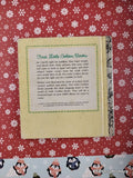 Vintage 1984 The Curious Little Kitten's First Christmas First Little Golden Book Miniature Hardcover