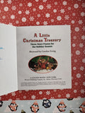 Vintage 1993 A Little Christmas Treasury First Little Golden Book Miniature Hardcover