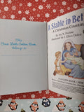 Vintage 1989 A Stable in Bethlehem First Little Golden Book Miniature Hardcover