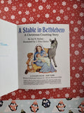 Vintage 1989 A Stable in Bethlehem First Little Golden Book Miniature Hardcover