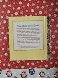 Vintage 1989 A Stable in Bethlehem First Little Golden Book Miniature Hardcover