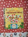 Vintage 1997 Richard Scarry's Christmas Mice First Little Golden Book Miniature Hardcover
