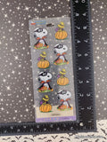 Vintage Halloween Stickers Peanuts Snoopy & Woodstock Stickeroni SEALED Pack/1 Sheet