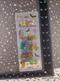 Vintage Halloween Stickers Scooby-Doo! Stickeroni SEALED Pack/2 Sheets