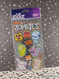 2013 Halloween Stickers Animal Zombies Stickopotamus SEALED Pack/1 Sheet