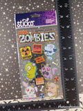 2013 Halloween Stickers Animal Zombies Stickopotamus SEALED Pack/1 Sheet