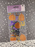 2011 Halloween Stickers SHINY Jack-o-Lantern Stickopotamus SEALED Pack/1 Sheet