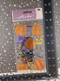2011 Halloween Stickers SHINY Jack-o-Lantern Stickopotamus SEALED Pack/1 Sheet