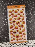 2016 Halloween Stickers Candy Corn Characters Sticko SEALED Pack/1 Sheet