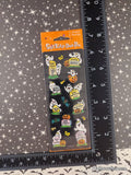 Vintage Halloween Stickers Cute Lil' Ghosts Stickety-Doo-Da SEALED Pack/2 Sheets