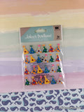 Jolee's Boutique SHINY Party Hats Repeats 3-Dimensional Sticker Pack, New/Sealed