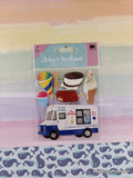 Jolee's Boutique Ice Cream Man 3-Dimensional Sticker Pack, New/Sealed