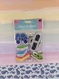 Jolee's Boutique Shoe Sizing 3-Dimensional Sticker Pack, New/Sealed