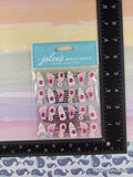 Jolee's Boutique GLITTERY Baby Girl Icons Repeats 3-Dimensional Sticker Pack, New/Sealed